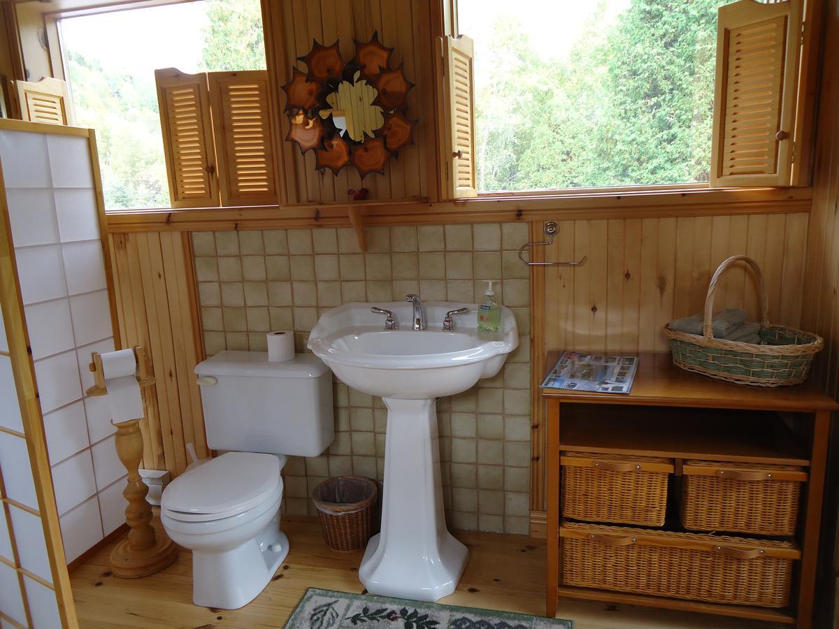 Chalet Saint-Thomas LʼAnse-Saint-Jean 外观 照片
